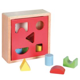 SpielMaus Holz Steckbox, 15 Steine-image