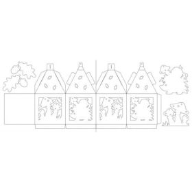 Blanko Windlichter Herbstzeit, 2 Stk.-image