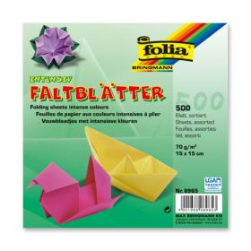 Faltblätter 15 x 15 cm Sortiment-image