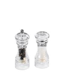 Pfeffermühle und Salzstreuer, Acryl, Ø 6 cm, 14 cm-image