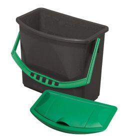 Eimer mit Deckel, 6 Liter, für Pre-Wash Wischwagen, Einzelfarben nach Wahl-image