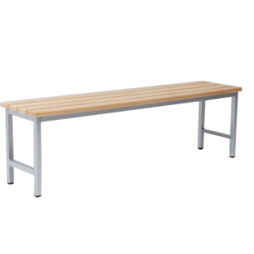 Umkleide-Sitzbänke lfm. ohne Schuhrost B/H/T: 100x45x35 cm-image