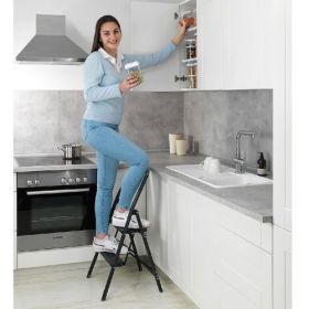 Alu-Klapptrittleiter Compact 2-stufig-image