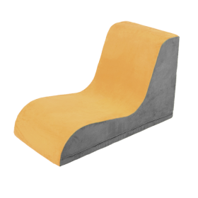 Sitzpolster Lesewelle klein B/H/T: 70x50x40 cm, Bezug Stoff Mikrofaser-image