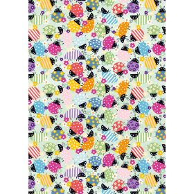 Motivkarton Mattline 250 g, " Marienkäfer" 10 BG-image