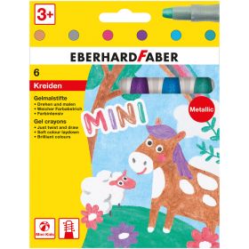 Gelmalstifte Metallic 6er-Set, farbig sortiert-image