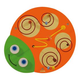 Wandelement Raupe Kopf-image