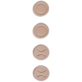 PanTASTINO Serie A, rund, 12 Paare-image