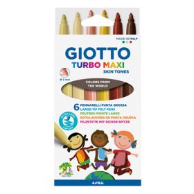 GIOTTO Turbo Maxi Skin Tones, 6 Stück-image