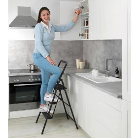 Alu-Klapptrittleiter Compact 3-stufig-image