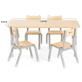 Tisch Owlaf rechteckig, 120 x 60 cm, höhenverstellbar-image