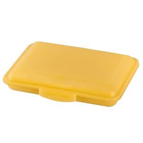 Brotdose Hansi Mini, 16 x 11 x 3,5 cm, 100 % recyclebar, farbig sortiert-image