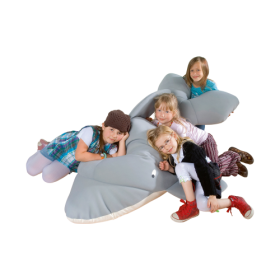 Delfin Fino, mit Flockenfüllung B/H/T: 140x30x170 cm-image