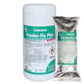Franko-Fix Plus Dose und Nachfüllpackung, 13,5 x 20 cm, 240 Tücher-image
