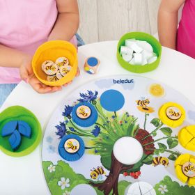 Polli-helft den Bienen bei der Honigernte, Kinderspiel-image