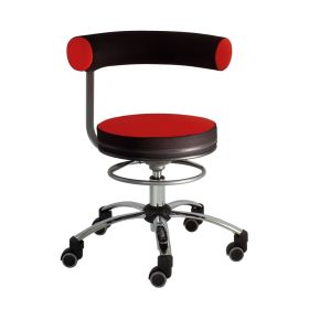 Sanus Gesundheitsstuhl Classic, mit starrer Lehne, Stoffbezug,  extra niedrig, Farbe nach Wahl-image