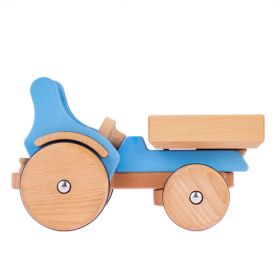 DYNAMIKO Holztraktor Fridolin blue-image
