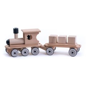 DYNAMIKO Holzzug Würfelwagen-image