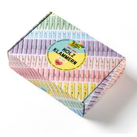 Holzklammern pastel Jumbo-Packung, 500 g-image