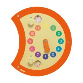 Wandelement Raupe Uhr-image